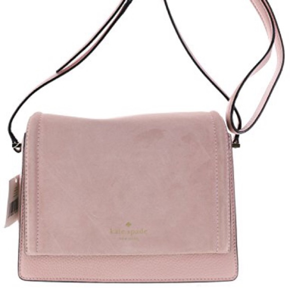 Kate spade blush suede Lewis drive michela